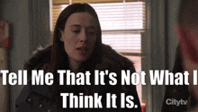 Chicago Pd Kim Burgess GIF - Chicago Pd Kim Burgess Tell Me That Its Not What I Think It Is GIFs