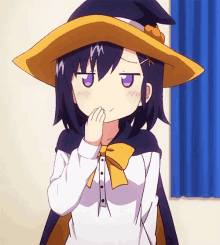 anime talking blushing