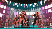 Dancing Dance Town Family GIF - Dancing Dance Town Family America'S Got Talent All-stars GIFs