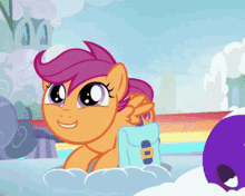my little pony my little pony friendship is magic scootaloo parental glideance