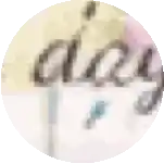 a blurred image of a circle with the word clear written in it .
