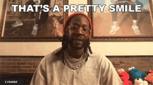 Thats A Pretty Smile 2chainz GIF - Thats A Pretty Smile 2chainz Your Smile Is Beautiful GIFs