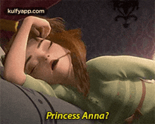 Princess Anna?.Gif GIF - Princess Anna? Cushion Person GIFs