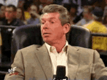 Vince Mcmahon Intrigued GIF - Vince Mcmahon Intrigued GIFs