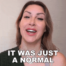 It Was Just A Normal Part Of Life Tracy Kiss GIF - It Was Just A Normal Part Of Life Tracy Kiss It Was A Way Of Life GIFs