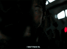 Star Wars Cassian Andor GIF - Star Wars Cassian Andor I Dont Have To GIFs