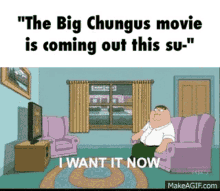 Peter Chungus GIF - Peter Chungus Family Guy GIFs