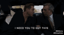 I Need You To Gut Rhoades For Both Of Us GIF - Damian Lewis Bobby Axelrod Gut This GIFs