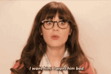 Crush On You I Want Him GIF - Crush On You I Want Him Zooey Deschanel GIFs