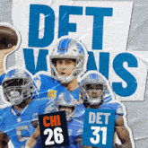 Detroit Lions (31) Vs. Chicago Bears (26) Post Game GIF - Nfl National Football League Football League GIFs