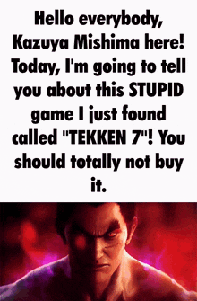 Tekken 7 Kazuya Mishima GIF - Tekken 7 Kazuya Mishima GIFs