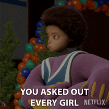 You Asked Out Every Girl Darci GIF - You Asked Out Every Girl Darci Trollhunters Tales Of Arcadia GIFs