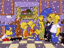 Snow Day Simpsons GIF - Snow Day Simpsons Winter GIFs