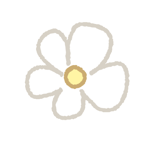 White Flower Sticker - White Flower Stickers