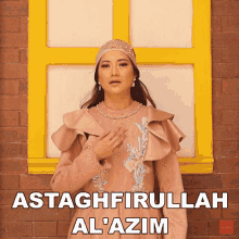 Astaghfirullah Al Azim Nuri Melanie GIF - Astaghfirullah Al Azim Nuri Melanie Mohon Maaf Kepada Tuhan GIFs
