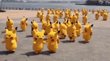 Pikachu Mob GIF - Pikachu Mob Group GIFs