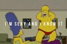 Sexy And I Know It Homer GIF - Sexy And I Know It Homer Simpsons GIFs