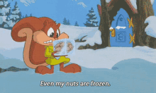 Even My Nuts Are Frozen GIF - Nuts Frozen Nuts Nuts Are Frozen GIFs