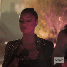 Meditating Real Housewives Of New York GIF - Meditating Real Housewives Of New York Reflecting GIFs