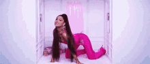 Ariana Grande 7rings GIF - Ariana Grande 7rings Pink GIFs