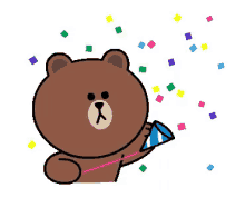 brown and cony bear