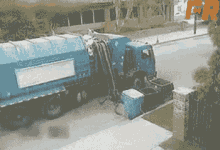garbage truck fail litter trash throw