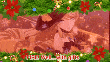 Navia Navia Genshin GIF - Navia Navia Genshin Fire Well With Gifts GIFs
