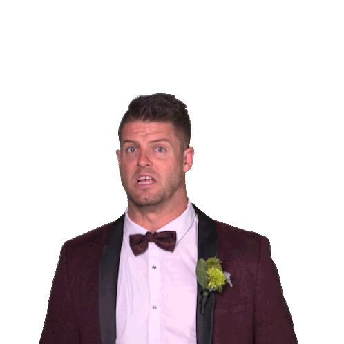 Shocked David Sticker - Shocked David Married At First Sight Stickers