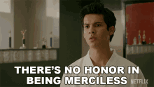 Theres No Honor In Being Merciless Xolo Maridueña GIF - Theres No Honor In Being Merciless Xolo Maridueña Miguel Diaz GIFs