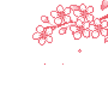 pixel flower