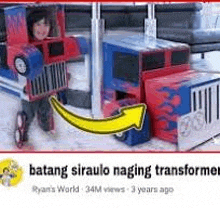 Batangsiraulo Ryansworld GIF - Batangsiraulo Ryansworld Transformers GIFs
