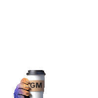 Gm Gm Cup Sticker - Gm Gm Cup Bbnft Stickers