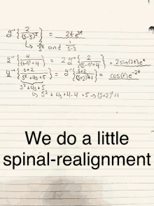 Spinal Realignment We Do A Little GIF