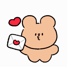 Love Bear GIF - Love Bear Love Letter GIFs