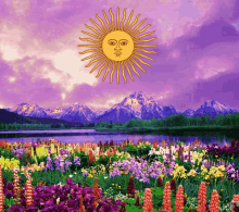 Psychedelic Sun GIF - Psychedelic Sun Flowers GIFs