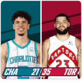 Charlotte Hornets (21) Vs. Toronto Raptors (35) Half-time Break GIF - Nba Basketball Nba 2021 GIFs