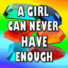 A Girl Can Never Have Enough Jewels GIF - A Girl Can Never Have Enough Jewels Jewelry GIFs