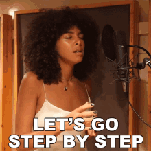 lets go step by step arlissa we wont move song one step at a time lets go slowly