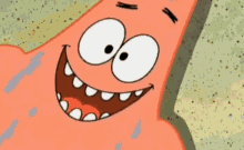 Patrick Star Laughing GIF
