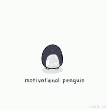 Motivational Penguin Believe In Yourself GIF