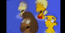 Haha The Simpsons GIF - Haha The Simpsons Water GIFs