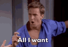 Chandler Matthew Perry GIF - Chandler Matthew Perry I Want My Freedom GIFs