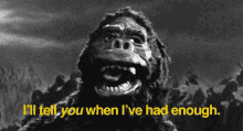 King Kong I Will GIF - King Kong I Will Tell You GIFs