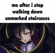 Catcatuwu Unmarked Staircases GIF - Catcatuwu Unmarked Staircases Lelouch GIFs