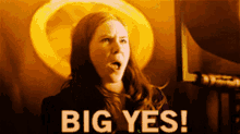 Tv Shows Quotes GIF - Tv Shows Quotes Big Yes GIFs