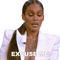 Excuse Me Basketball Wives Sticker - Excuse Me Basketball Wives What Did You Say Stickers