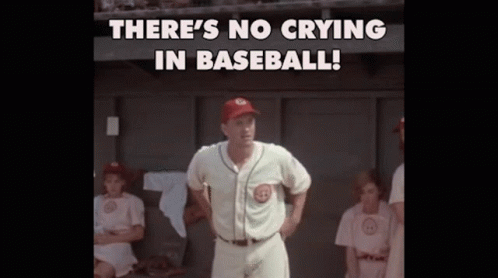 No Crying In Baseball Tom Hanks GIF - No Crying In Baseball Tom Hanks Argue - Discover & Share GIFs