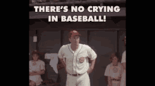 No Crying In Baseball Tom Hanks GIF - No Crying In Baseball Tom Hanks Argue GIFs