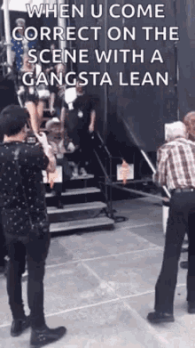 On The Scene Gangsta Lean GIF - On The Scene Gangsta Lean Point GIFs