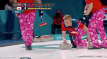 Curling Norway GIF - Curling Norway Sweep GIFs